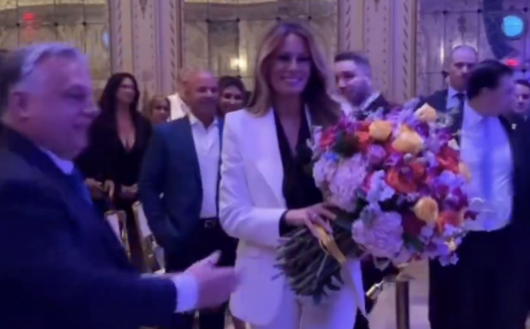 Melania Trump’s Entrance Steals the Show at Mar-a-Lago with “Pretty Woman” Entrance